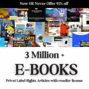 Unlock 3 Million+ eBooks & PLR Articles with Full Reseller Rights | The Ultimate 3M Content Bundle with PLR and MRR RightsR