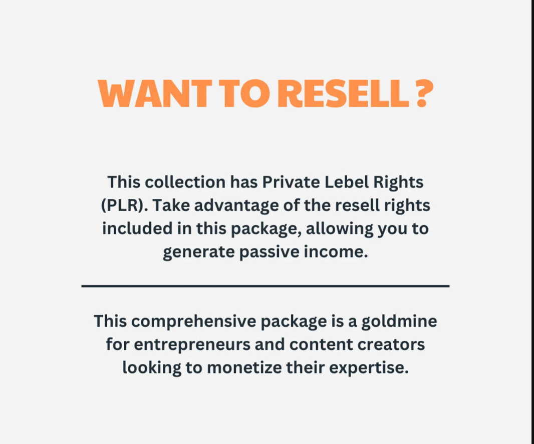 PLR Over 500 Premium Business eBooks Pack Collection + GRATIS Business Emails Pack | eBooks Bundle with PLR and MRR RightsR - Image 4